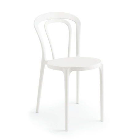 chaise blanche pour jardin - Caffè