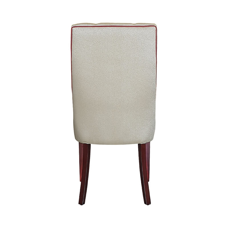 Chaise en tissu rembourrée matelassée - Carol