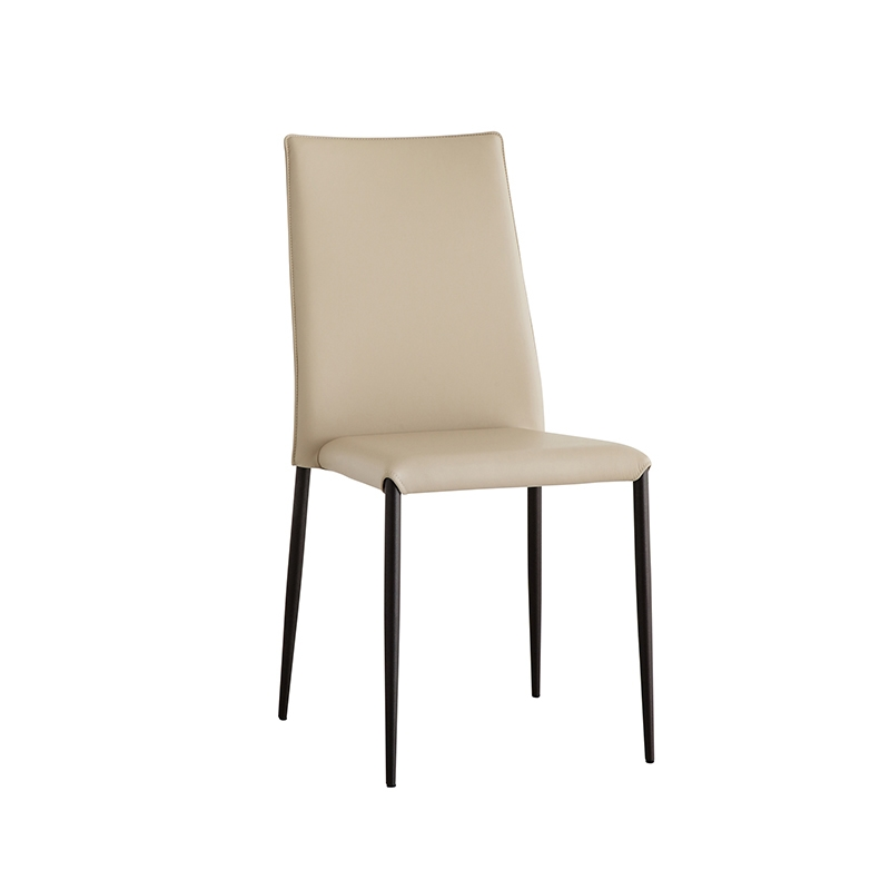 Chaise italienne contemporaine rembourrée - Trix