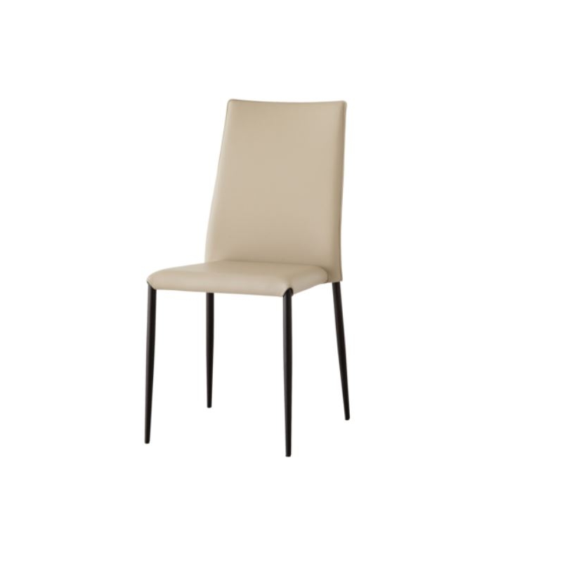 chaise contemporaine en cuir - Trix