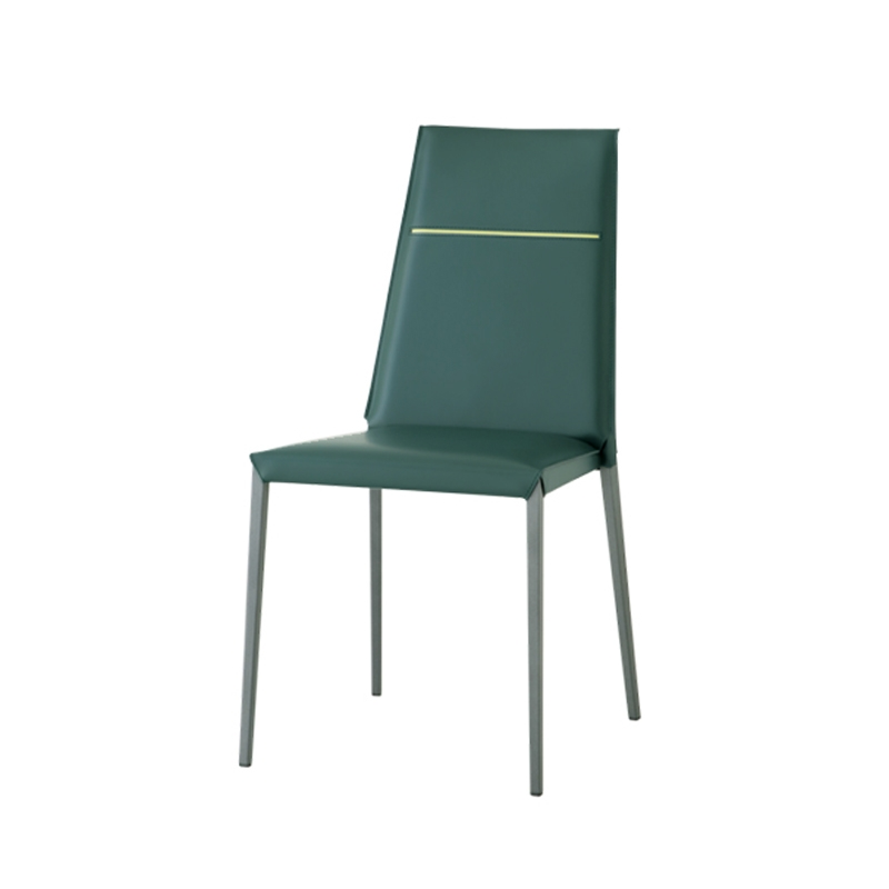 chaise en croûte de cuir design italien