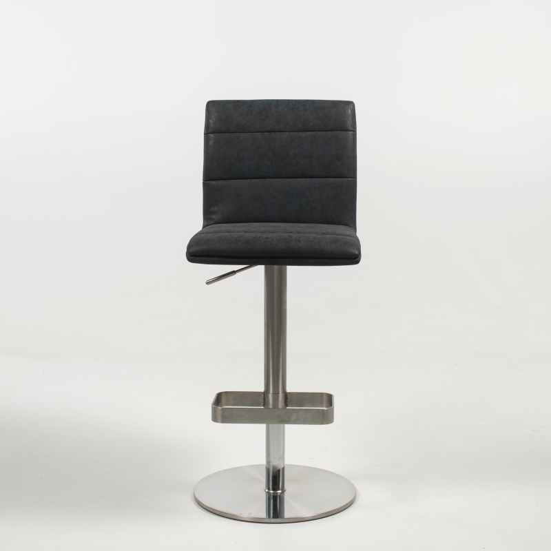 Tabouret réglable coque noire - Nouméa