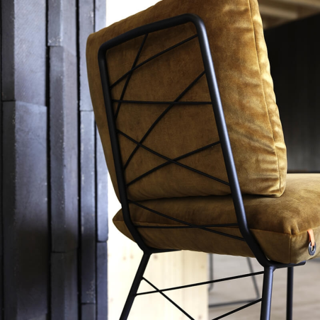 Chaise confortable avec structure en métal - Cosy Mobitec®