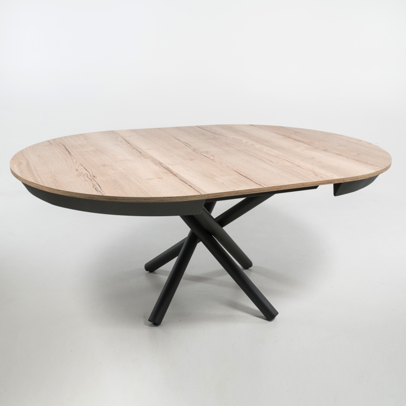 Table ronde italienne avec pied central mikado - Fahrenheit