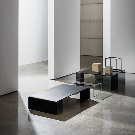 Table basse design rectangulaire en verre - Spider Sovet® 9