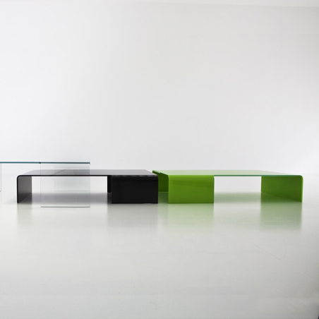 Table basse design rectangulaire en verre - Spider Sovet® 11