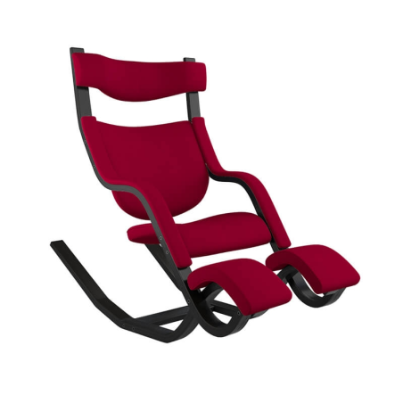 Fauteuil stressless en tissu rouge - Gravity Varier®