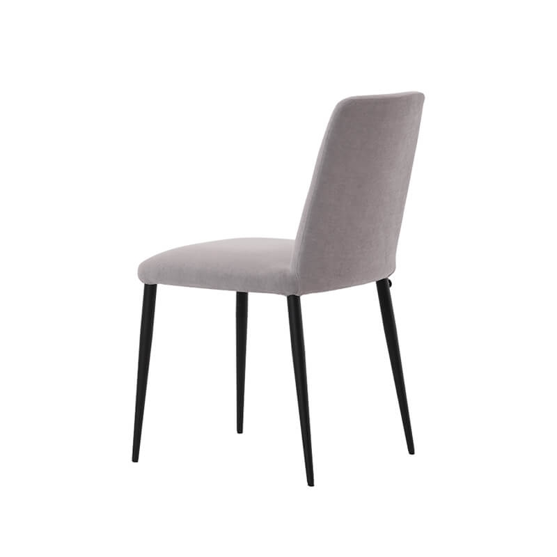 Chaise de salle à manger confortable grise - Rob Mobitec