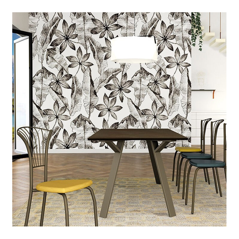 Chaise en synthétique et métal - Solandre