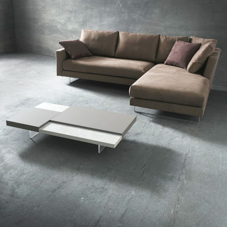 Table basse bicolore en mélaminé - Erica 6