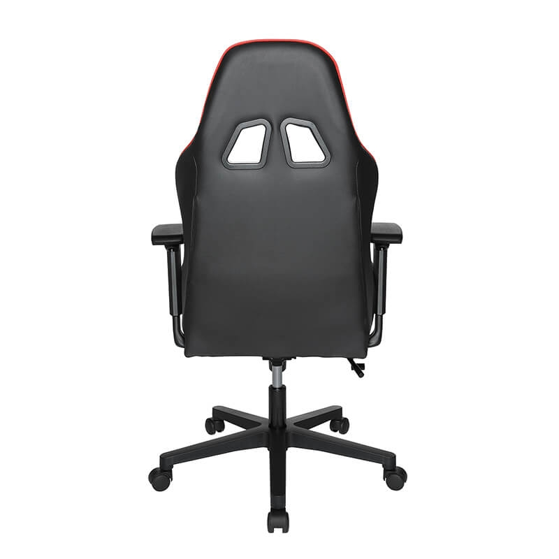 Fauteuil de bureau ergonomique pour gamers rouge et noir - Speed chair 2