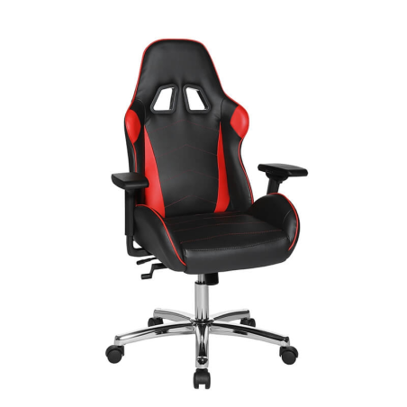 Fauteuil ergonomique gaming rouge et noir - Speed chair 2