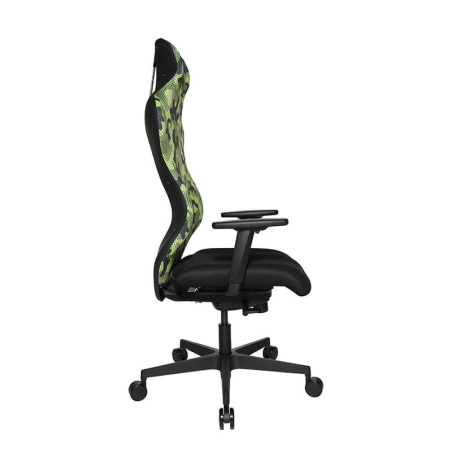 Chaise gaming verte avec assise ergonomique - Sitness