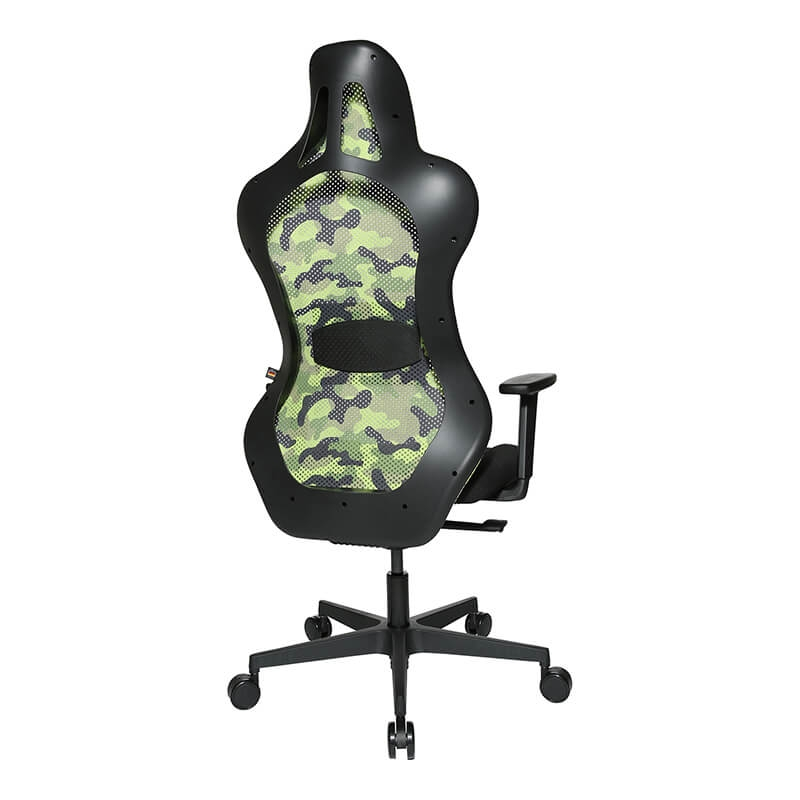 Siège de gamer vert ergonomique et confortable - Sitness