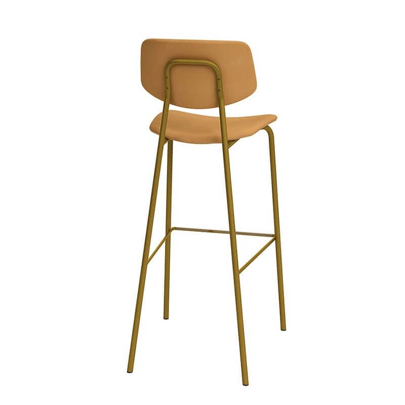 Tabouret hauteur 80 cm style vintage rembourré - Lago
