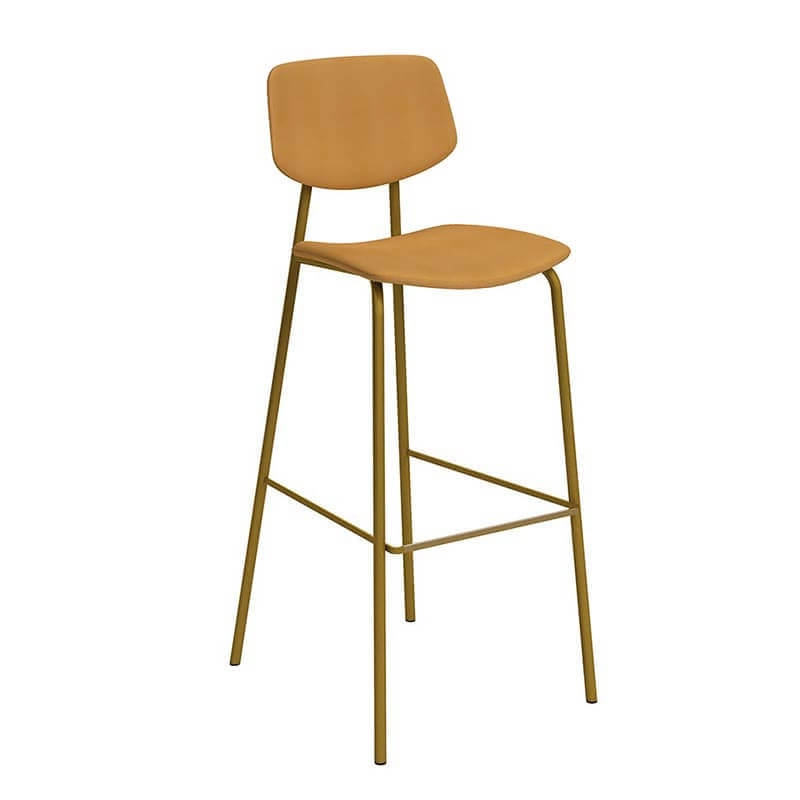 Tabouret de bar style vintage rembourré - Lago