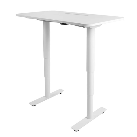 Bureau assis debout électrique blanc - Sitness X
