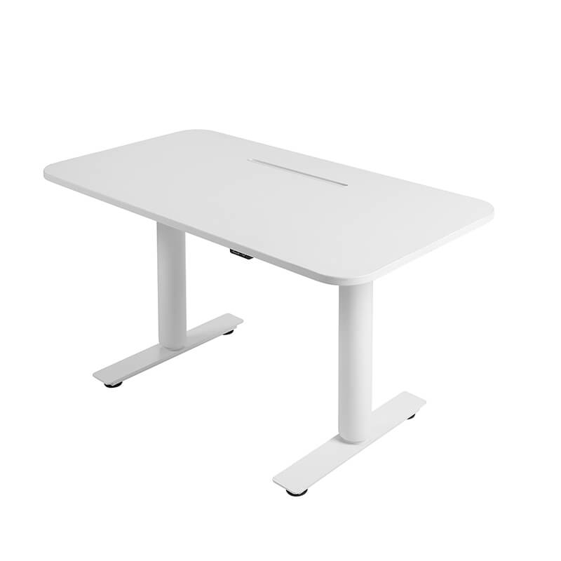 Bureau motorisé relevable et abaissable blanc - Sitness X