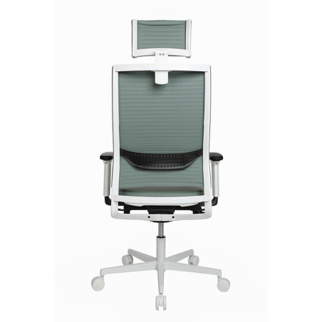 Fauteuil de bureau moderne réglable avec appui tête - Sitness Life 80
