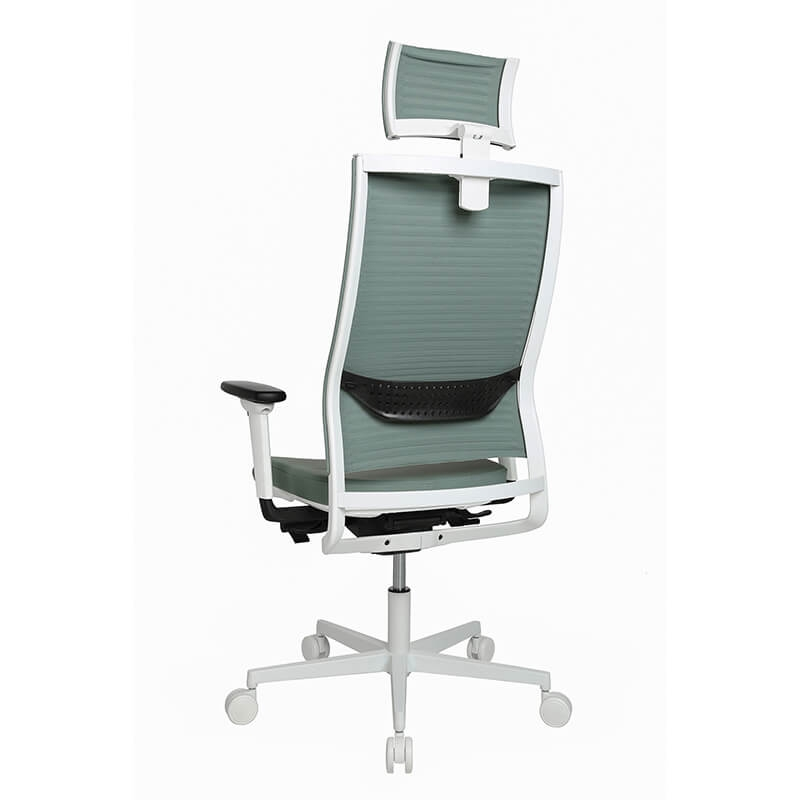 Fauteuil de bureau design réglable avec appui tête - Sitness Life 80