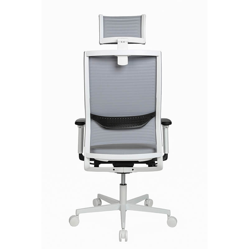 Fauteuil avec roulettes design réglable avec appui tête - Sitness Life 80