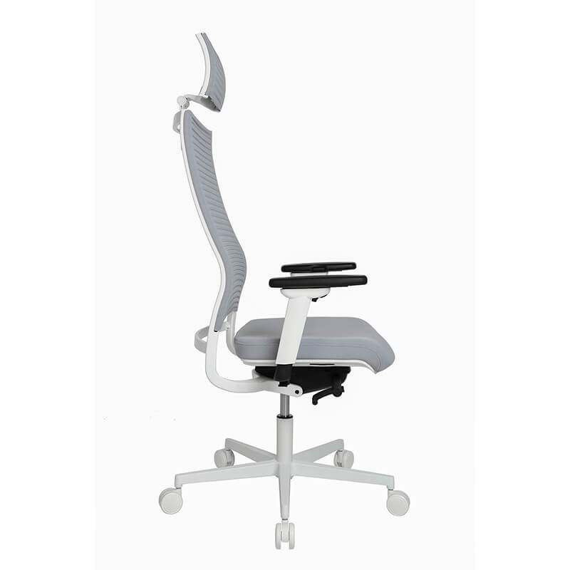 Fauteuil de bureau design réglable avec appui tête - Sitness Life 80