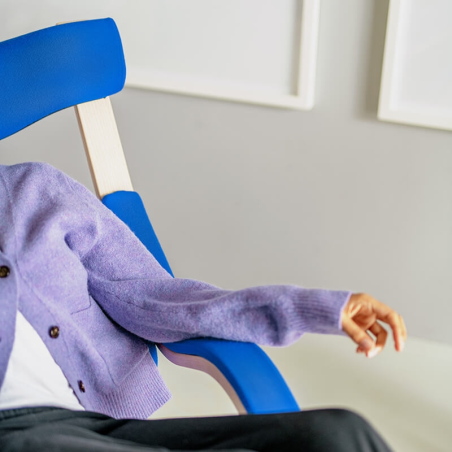 Fauteuil ergonomique à bascule bleu- Gravity Varier®