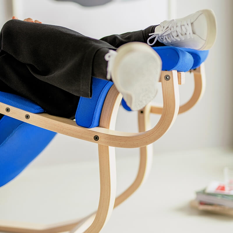 Fauteuil relax à bascule bleu- Gravity Varier®