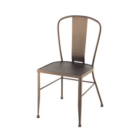 Chaise vintage en métal - Antic