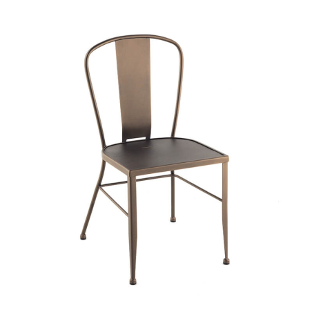 Chaise en métal - Antic