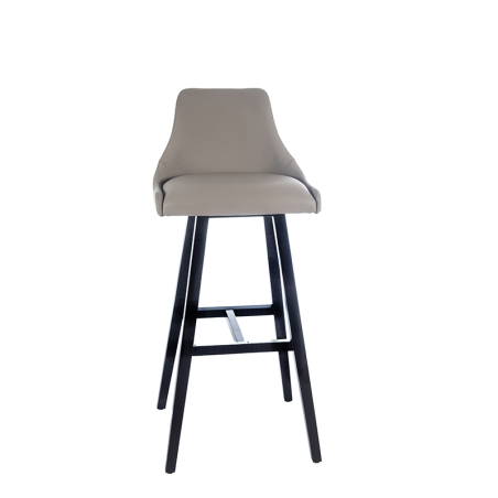 Tabouret de bar moderne avec pieds en bois – Lars