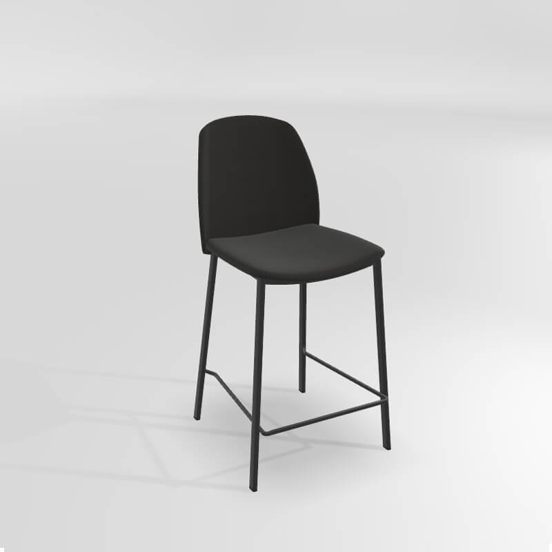 Tabouret snack moderne en tissu – Olivia