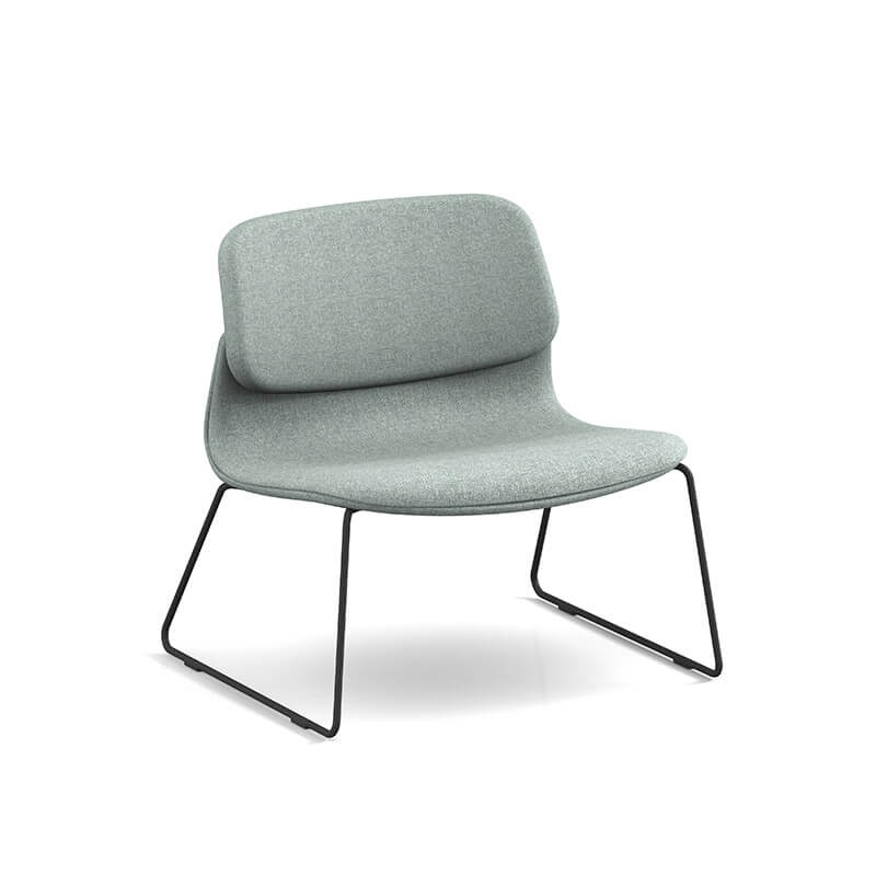 Chauffeuse confortable en tissu