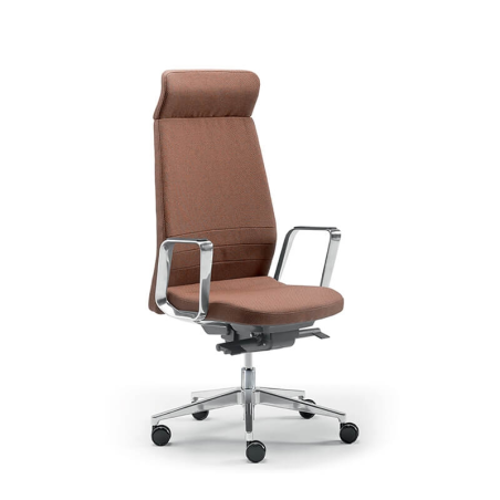 Fauteuil de direction ergonomique en tissu