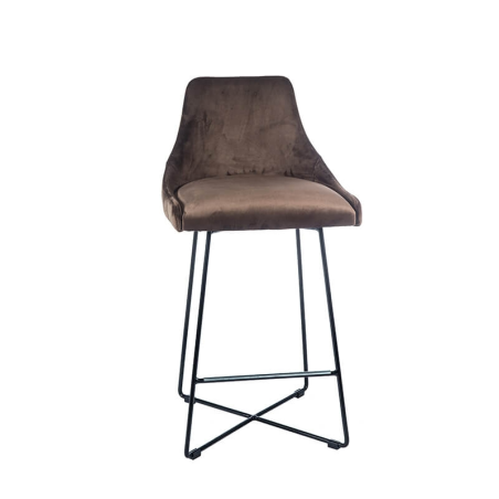 Tabouret snack design en tissu