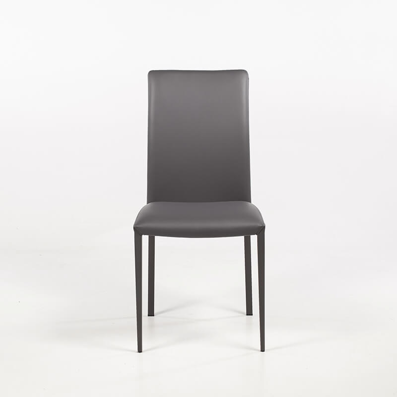 Chaise made in Italy en synthétique avec dos matelassé