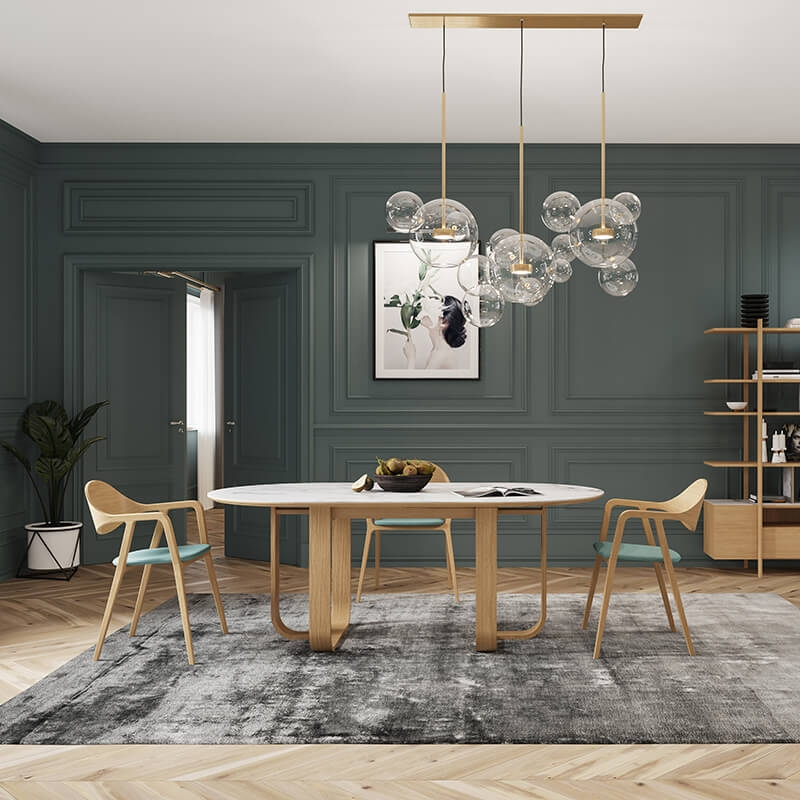 Table de repas made in France en céramique