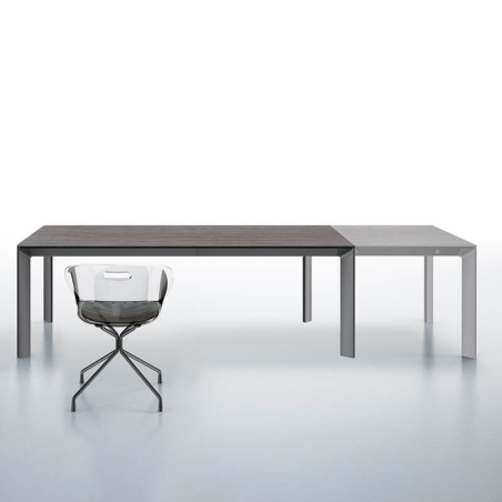 Table de salle à manger extensible en céramique fabriquée en Italie - Class
