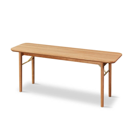 Banc en bois massif chêne naturel huilé fabrication danoise - SM832-833