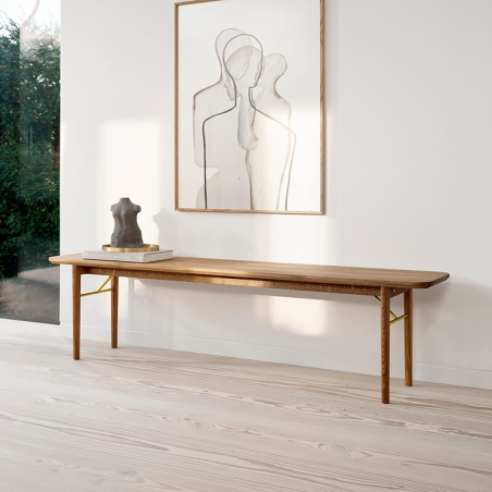 Banc en bois massif fabrication danoise - SM832-833