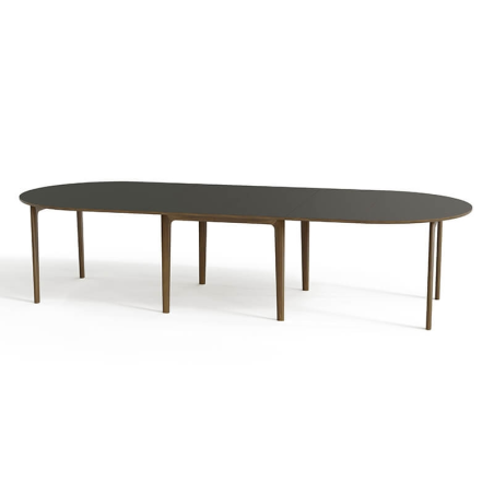 Table ronde en stratifié fabriquée au Danemark - SM112