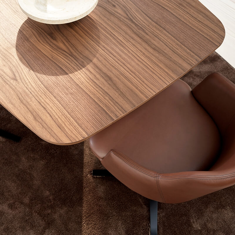 Table extensible pied central style scandinave - SM116-117