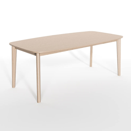 Table extensible en bois massif scandinave - SM118-119