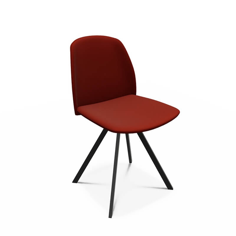 Chaise en synthétique pivotante fabriquée en Belgique - Figaro