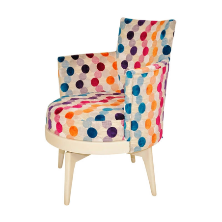 Mathis - Fauteuil pivotant Art Déco Made in France