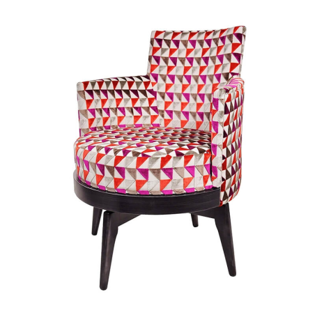 Mathis - Fauteuil pivotant Art Déco Made in France