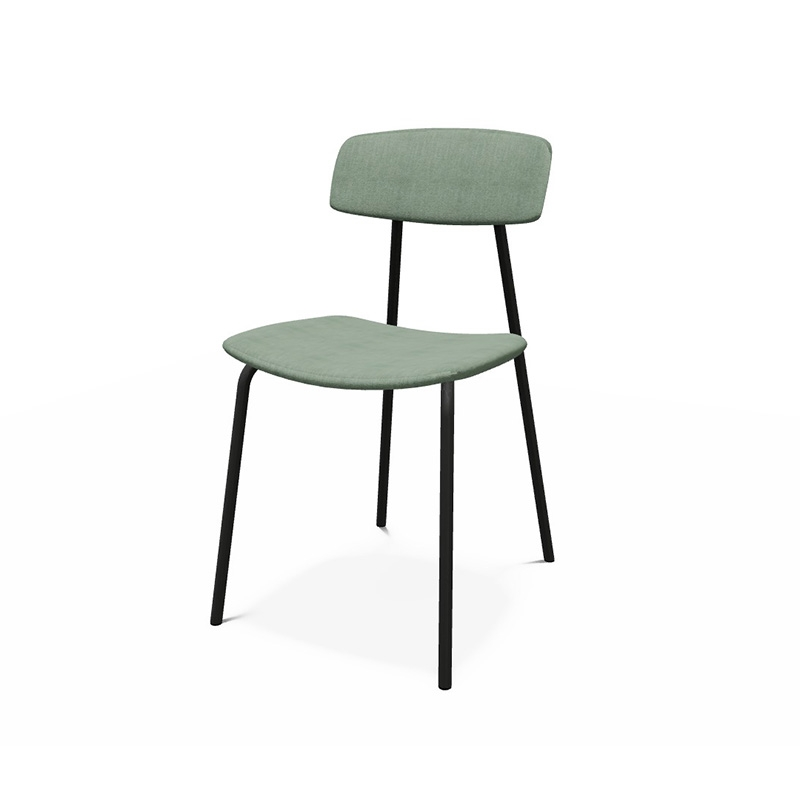 Chaise verte en tissu - Lazio