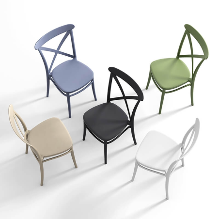 Chaise de cuisine style bistrot - Cross