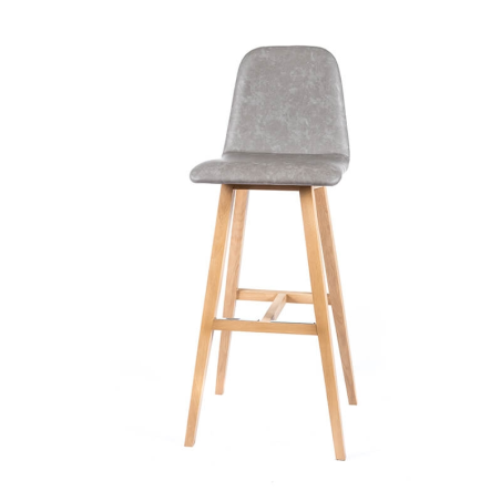 BarPandora diamant - Tabouret de bar scandinave avec pieds en bois