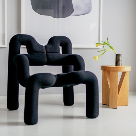 Fauteuil ergonomique en tissu noir - Ekstrem Varier®